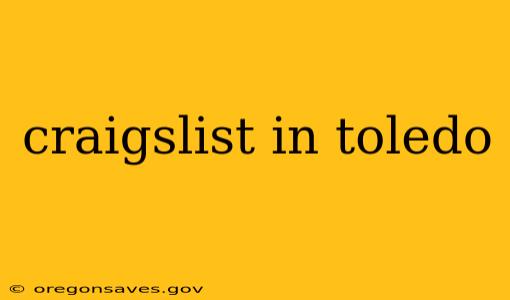 craigslist in toledo