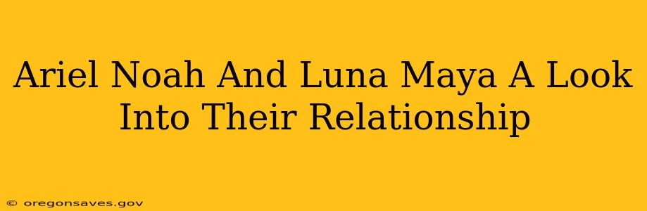 Ariel Noah And Luna Maya A Look Into Their Relationship