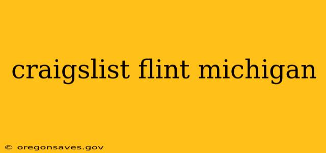 craigslist flint michigan
