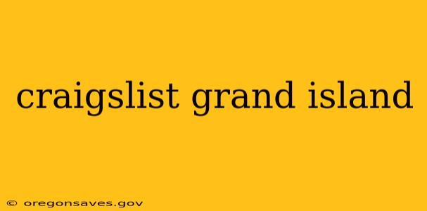 craigslist grand island