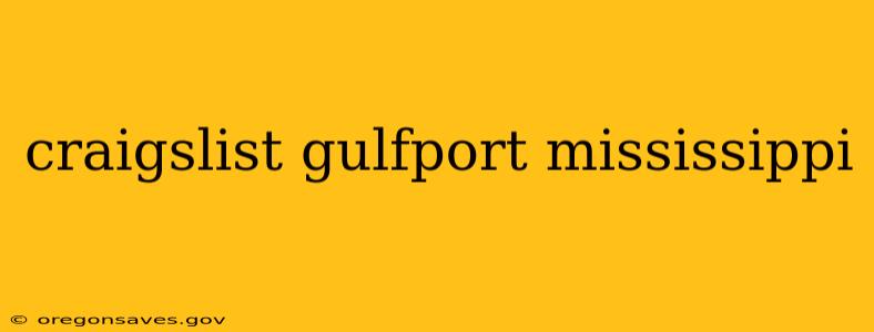 craigslist gulfport mississippi