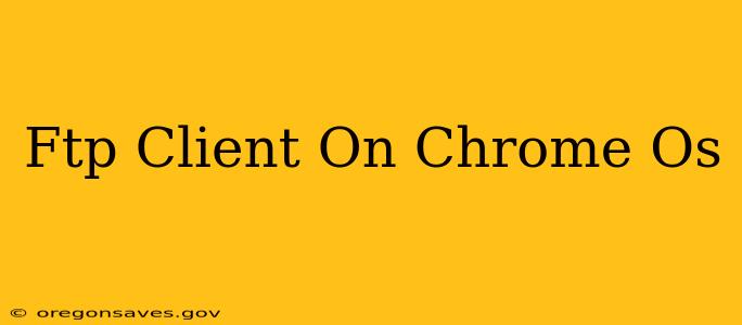 Ftp Client On Chrome Os