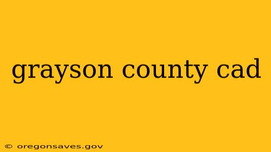 grayson county cad