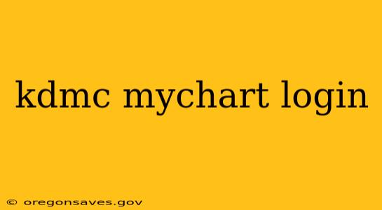 kdmc mychart login