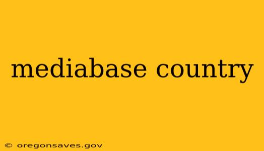 mediabase country