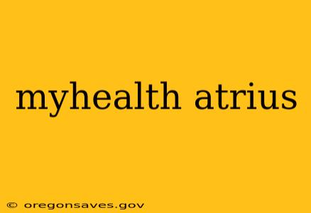 myhealth atrius