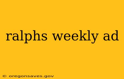 ralphs weekly ad