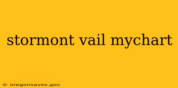 stormont vail mychart