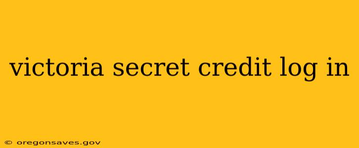 victoria secret credit log in