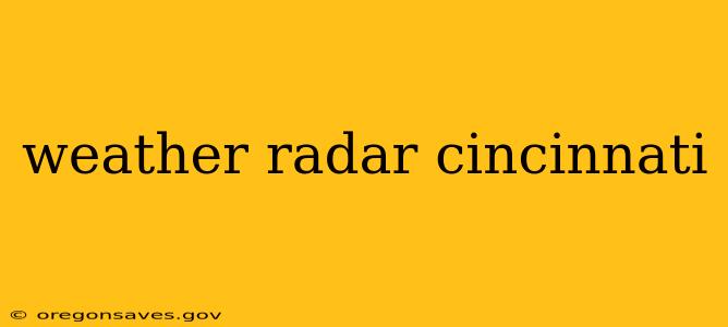 weather radar cincinnati
