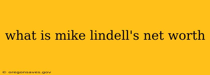 what is mike lindell's net worth
